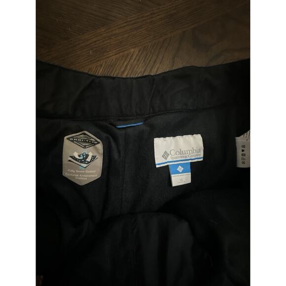 Columbia Snow Pants Mens XL Black Omni Tech Waterproof Fully Seam Sealed - Picture 10 of 14